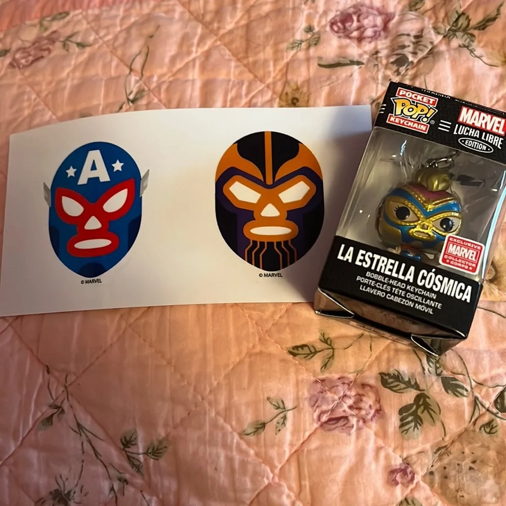 Brand New Marvel Funko Lucha Libre Bundle